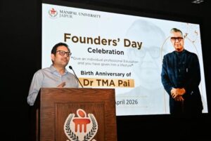 On the Founder's Day Manipal University Jaipur Launches New Industry-Oriented Academic Programs