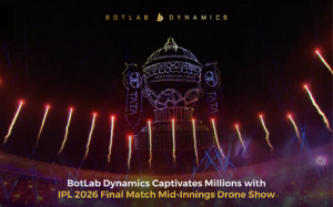 BotLab Dynamics Performs Landmark IPL Final Drone Show, Captivating 128,000+ Fans in the Stadium and Millions More Online