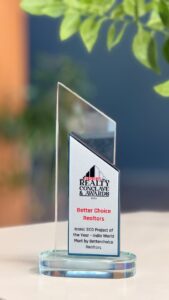 Better Choice Realtors Wins "Iconic SCO Project of the Year" Award for India World Mart at ET Now Realty Conclave & Awards 2026