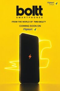 Fire-boltt Enters India's Smartphone Market with its New Brand boltt in Partnership with Flipkart